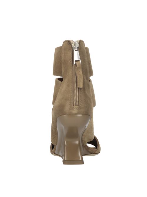 Zeppe in camoscio ELENA IACHI | E3957 VELOURCAMEL